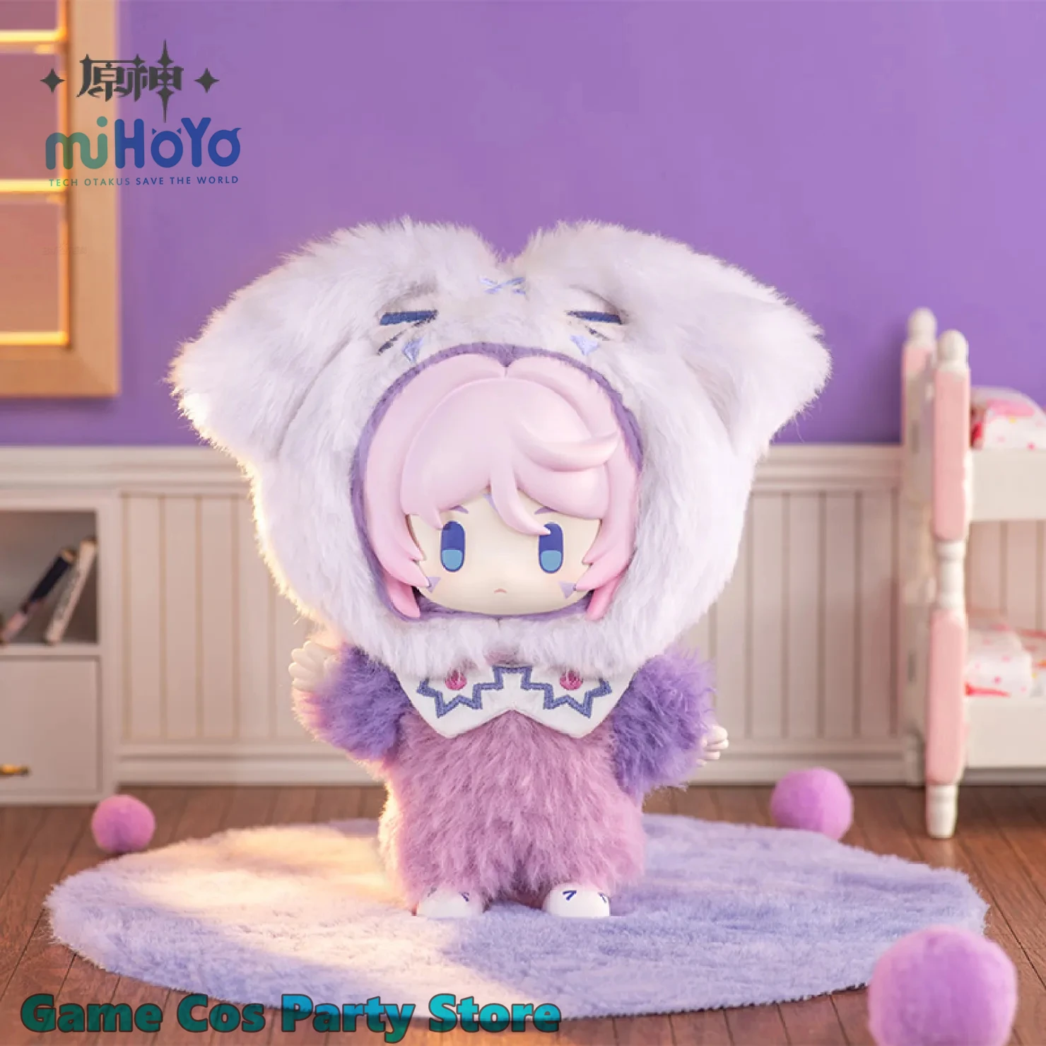 [Genuine] Neuvillette Citlali WINTER NESTING Pendant Genshin Impact Cosplay Zhongli Klee Cartoon Dolls Tartaglia Backpack Charm