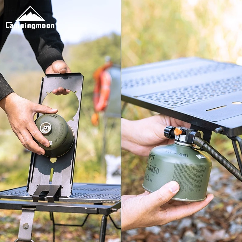 

CAMPINGMOON KR-12 Camping ITG Korean Style Stove Half Unit Board Portable Combination for Camping Multi-purpose Unit Board
