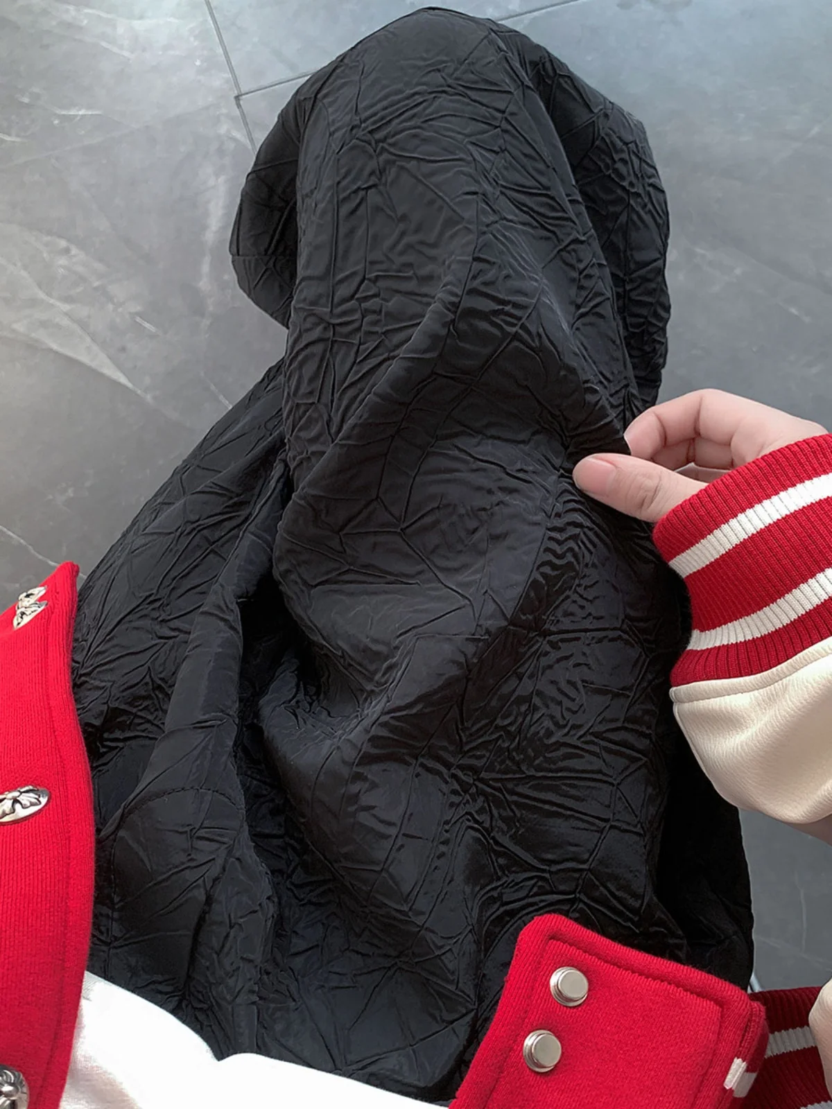 

Men's Casual Pants High Street Sle Bell Bot Autumn Winter Faionable Brand Loose Fit Elastic Waist Pure Color Workwear