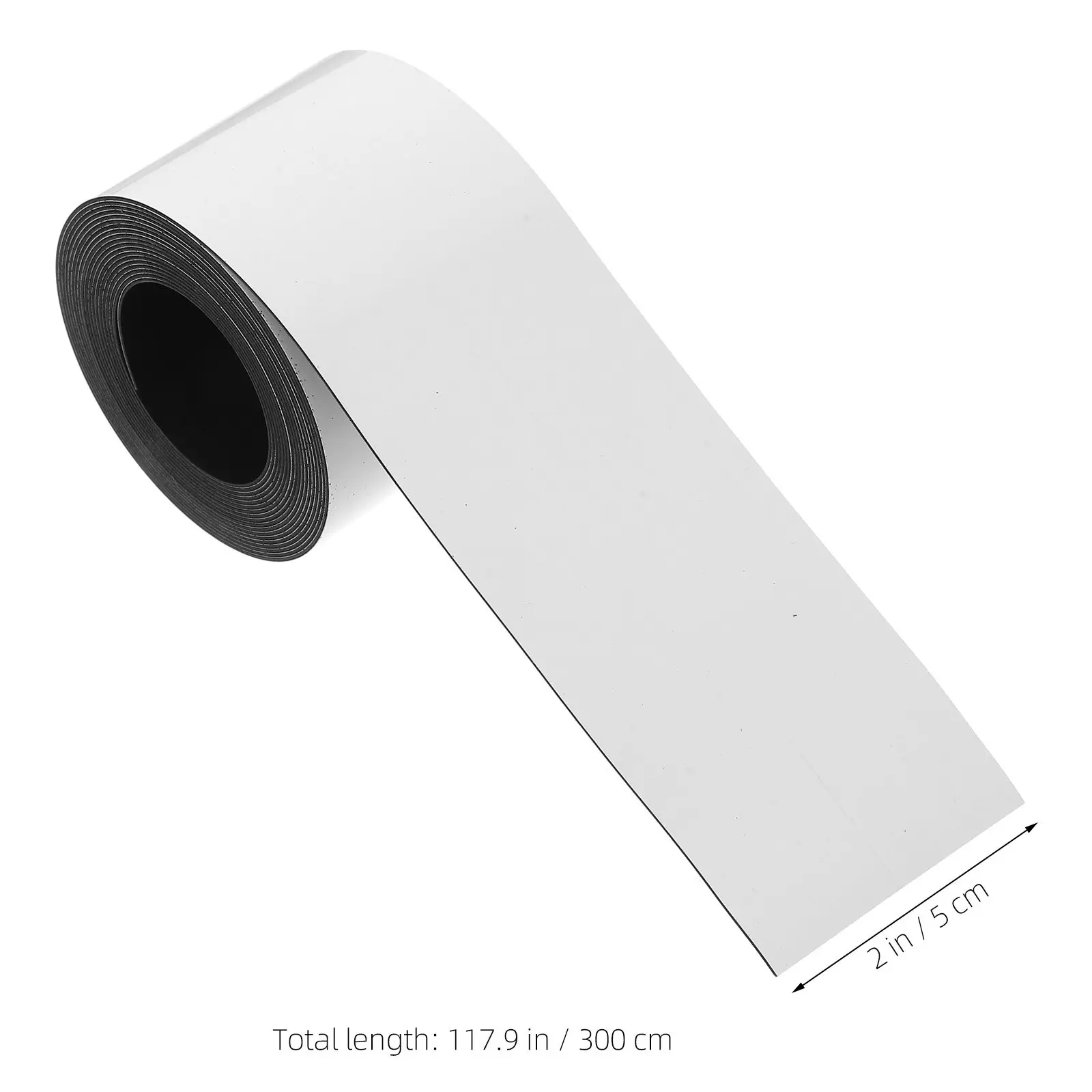 50mm Reusable Magnetic Dry Erase Labels – Writable Name Tags for Fridge, Whiteboard, Storage Bins & Spice Jars