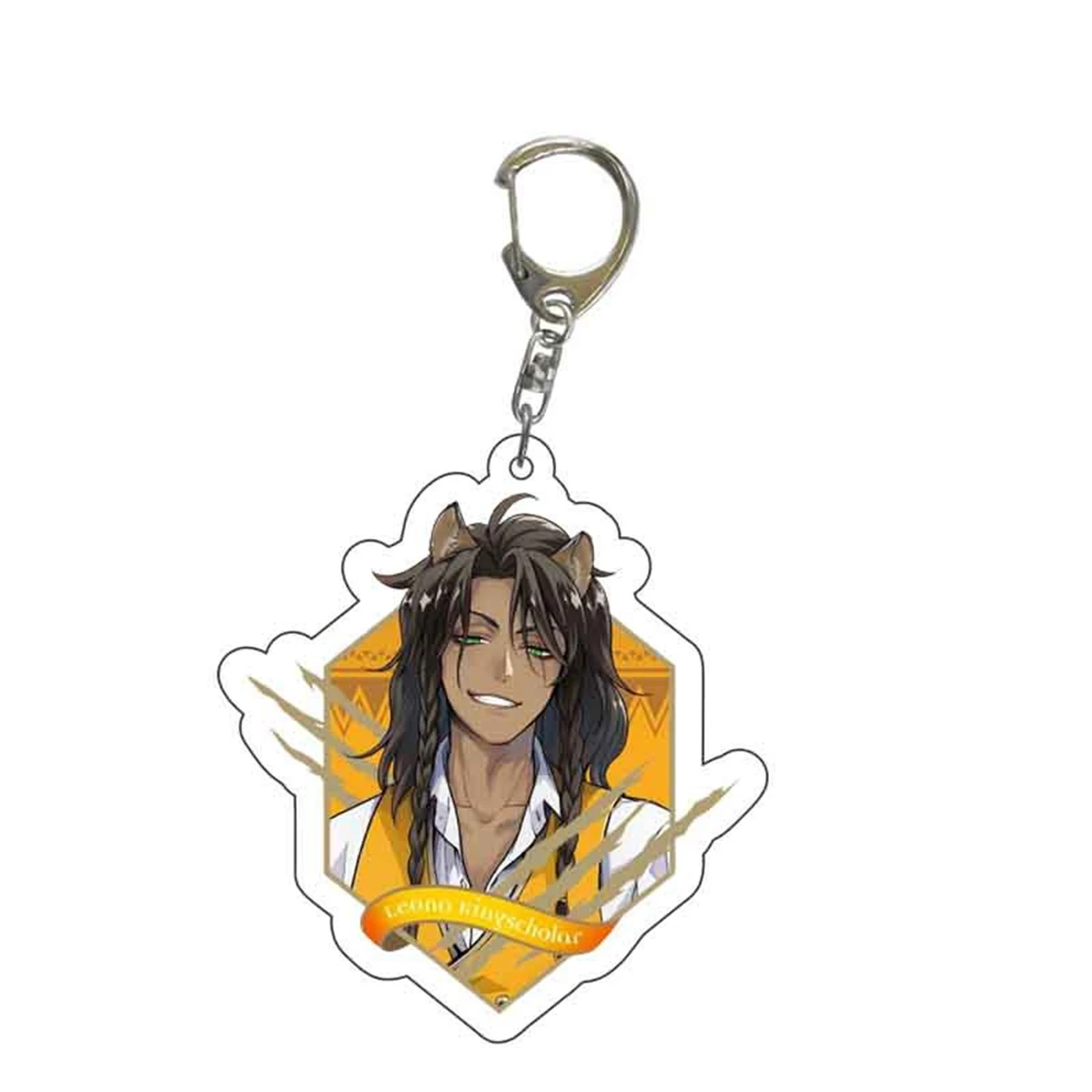 Anime Acrylic Keychain-Twisted Wonderland Character Pendant, Suitable for Bags and Keys,cosplay gifts Perfect Gift for Fans