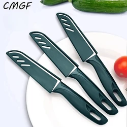 CMGF Kitchen Fruit Knife With Sheath Stainless Steel Sharp Paring Knife Set Potato Peeler Kitchen Cooking Gadgets