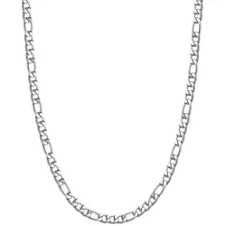 Shevalues Figaro Chain Necklace for Women Men Stainless Steel Necklace Luxury Fashion Aesthetic Elegant Statement Simple Jewelry