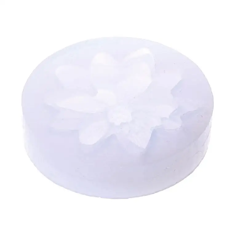 31BB DIY Silicone 3D Flower Moulds Mold Resin Jewelry Pendant Making Tool Crafts