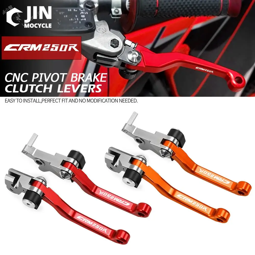 

CNC Motorcycle Brake Clutch Lever Motocross dirt bike Brakes Levers FOR HONDA CRM250R CRM 250 R 1994 1995 1996 1997 1998 1999