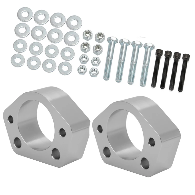 

front 1" Upper Ball Joint Spacers for 2" & up Lift Kit Fit For 1982-2004 Chevrolet S10 GMC Sonoma Blazer Jimmy S15