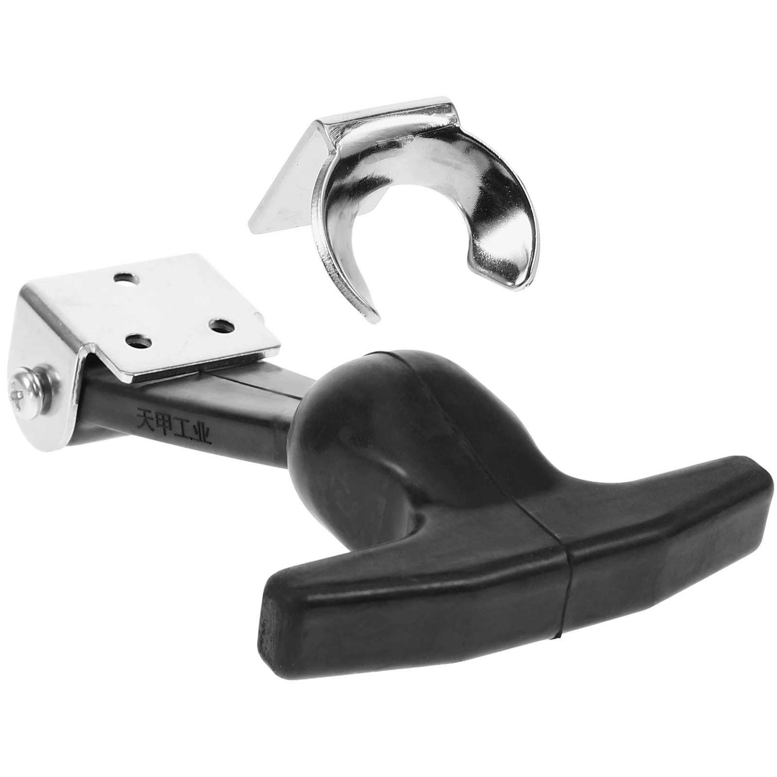 

Rubber T-handle Latch Lock for Toolboxes Electrical Enclosure Car Hood Fridge Boat Hatch Hasp Stainless Steel 304 Vibration
