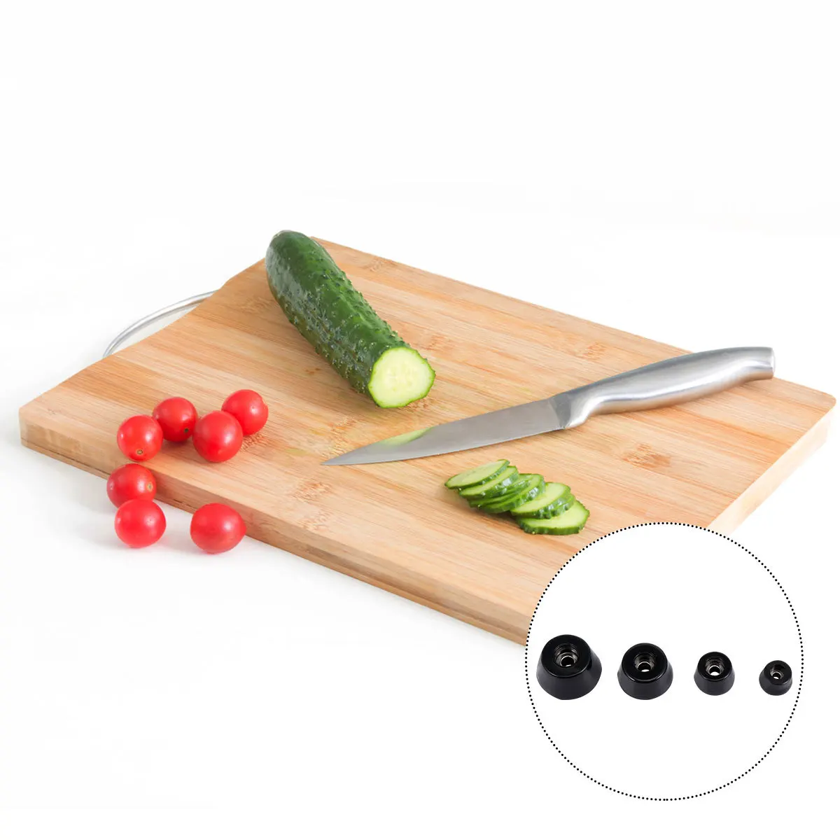 

40pcs Anti-Slip Feet Pads Rubber Furniture Protectors Hard Non-Slip For Guitar Amp Office Home Furniture Round