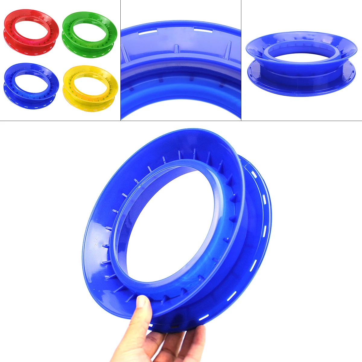 

High-strength Plastic Fishing Line Winding Board Plate Outer Diameter 24cm Trace Wire Swivel Fishing Tackle Tools