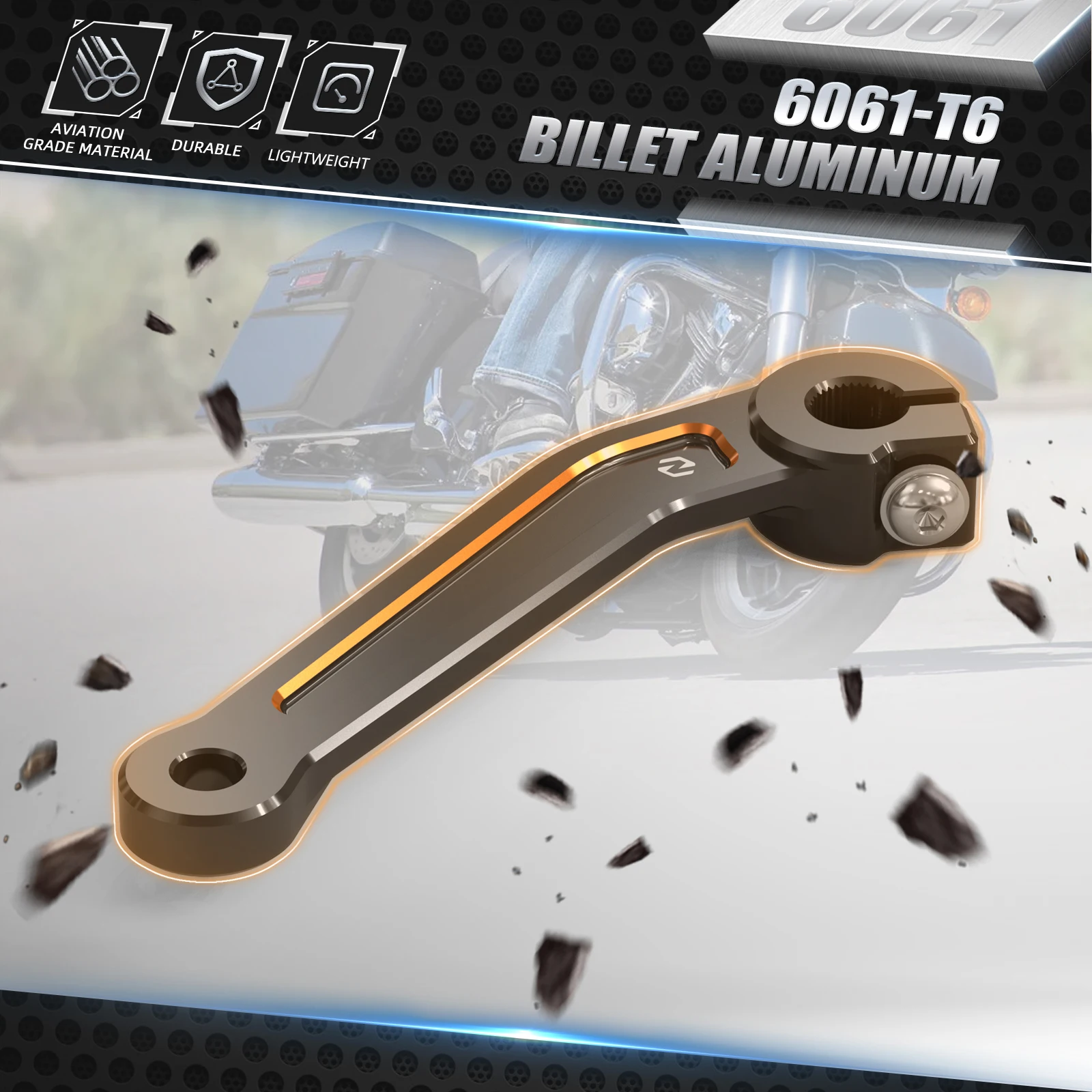 Pour Harley 2017-2024 Street Glide FLHX spécial FLHXS levier de changement de vitesse intérieur Road King FLHR FLHP FLHRC Road Glide FLTRK