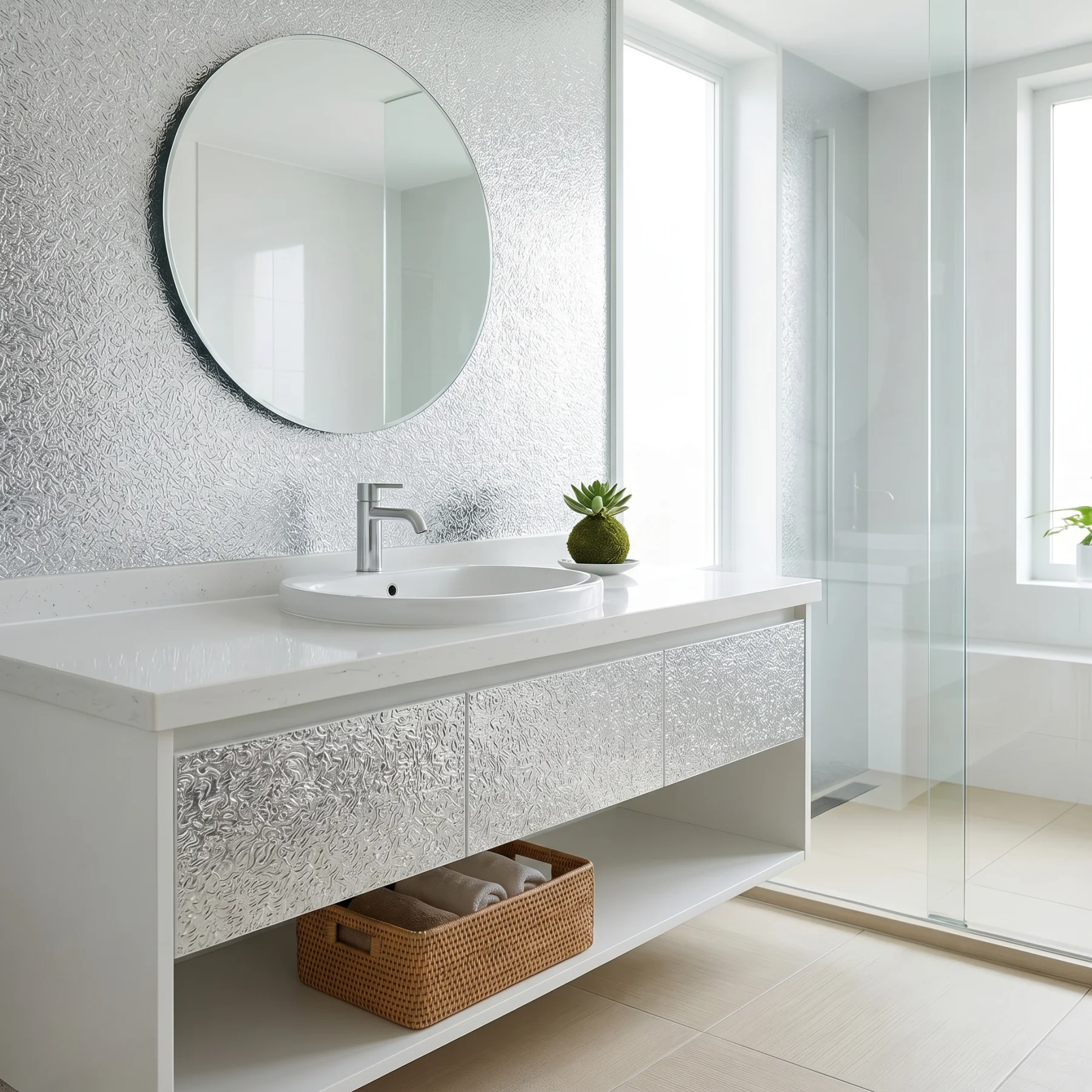 Brushed Silver Self-Adhesive W - Smart Home Film recension och pris