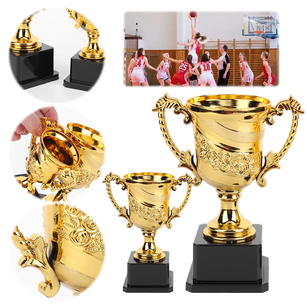 Gold Award Trophies Golden Trophies Prize Classroom School Rewards for Kids Competition Reward Prize Party Favors