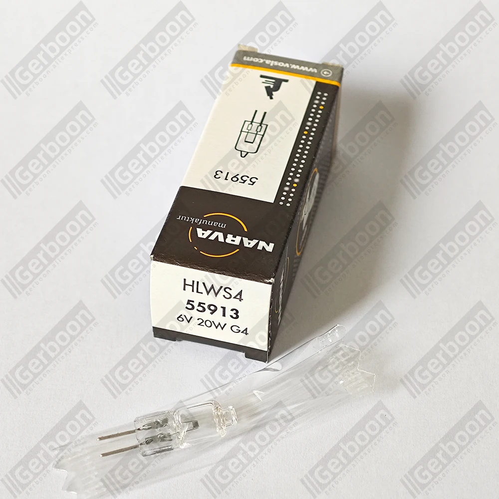 Narva Lâmpada Instrumento Óptico Lâmpada Analisador Bioquímico Precisão Hll Hlws4 6v 12v 20w g4 55919 55913 55912