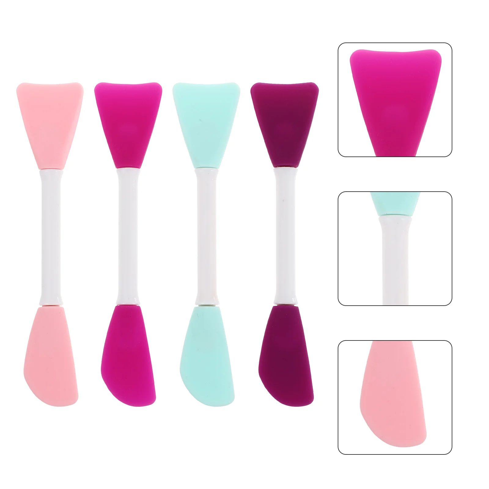 4Pcs Facial Mask Applicators Durable Non Deformable Skincare Tool for Women Easy to Carry Mask Applicators Sink Care Tools