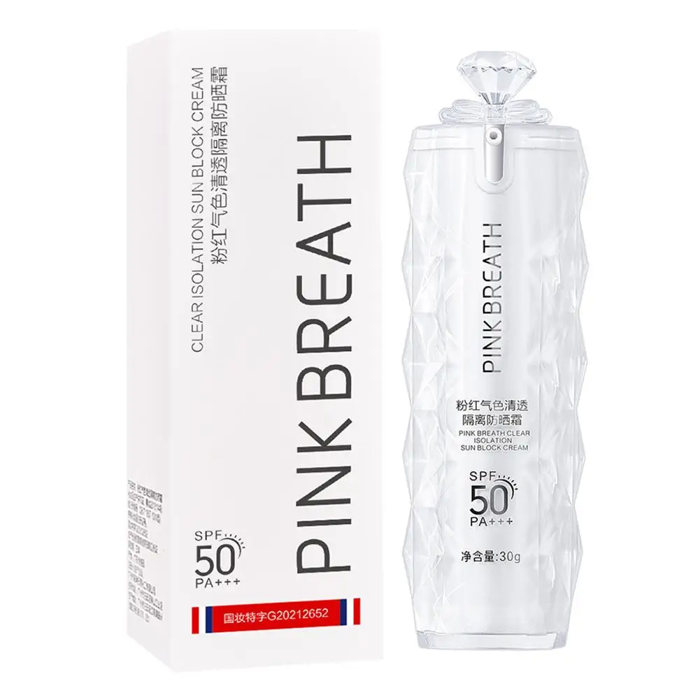 Crema blanqueadora para cara y cuerpo, Protector solar resistente al agua, refrescante, hidratante Uv, 30g, corrector, iluminador, N2j7, Spf50