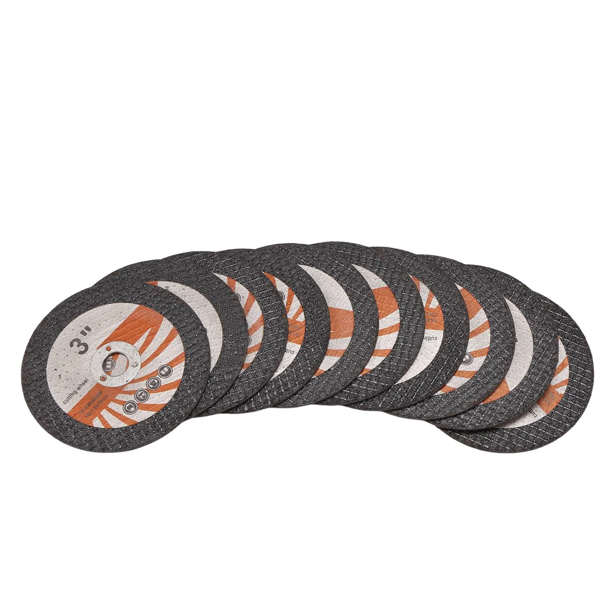 

AB51 10PCS 75Mm Mini Cutting Disc Circular Resin Grinding Wheel for 10Mm Bore Angle Grinder Wood Tile Cutting Disc Power Tool