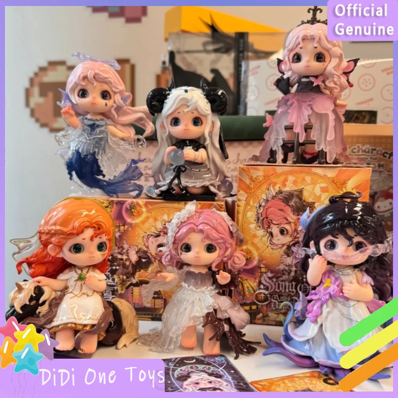 

Подлинная серия Joy Song Of Light And Dark Night, слепая коробка, милая коллекция кукол, украшение для рабочего стола, модный тренд, подарок для девочки