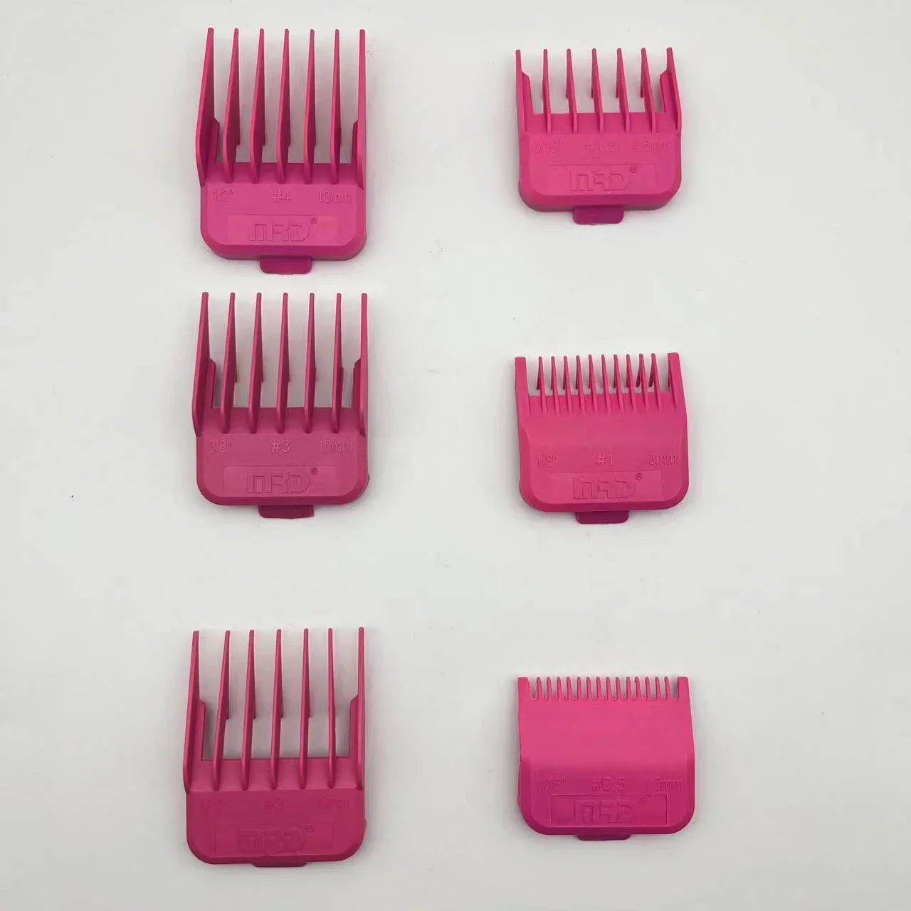 MRD Hair Clipper Combs, Professional Cutting Guide Comb for Wahl with Metal magnet design 1.5/3/4.5/6/10/13MM