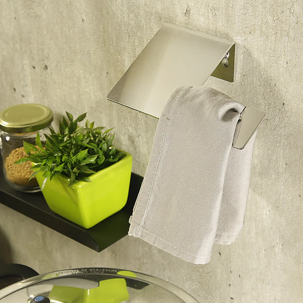 Napkin Door Support Cloth-15 Cm-Wall-Stainless Steel