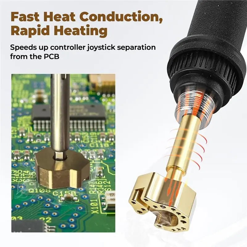 A97I-Joystick Soldering Iron Tip With Adapter For P4 P5 Series X Switch Controllers Repair Tool