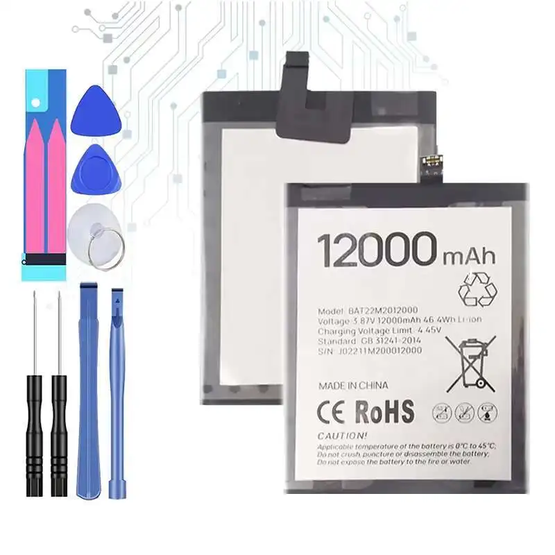 

Battery 4650mAh-22000mAh For DOOGEE S80 S100 S59 S55 S60 S70 S95 S89 S68 S86 S96 S97 (pro Lite) S110 S90 S50 S30 S40 S98 Bateria