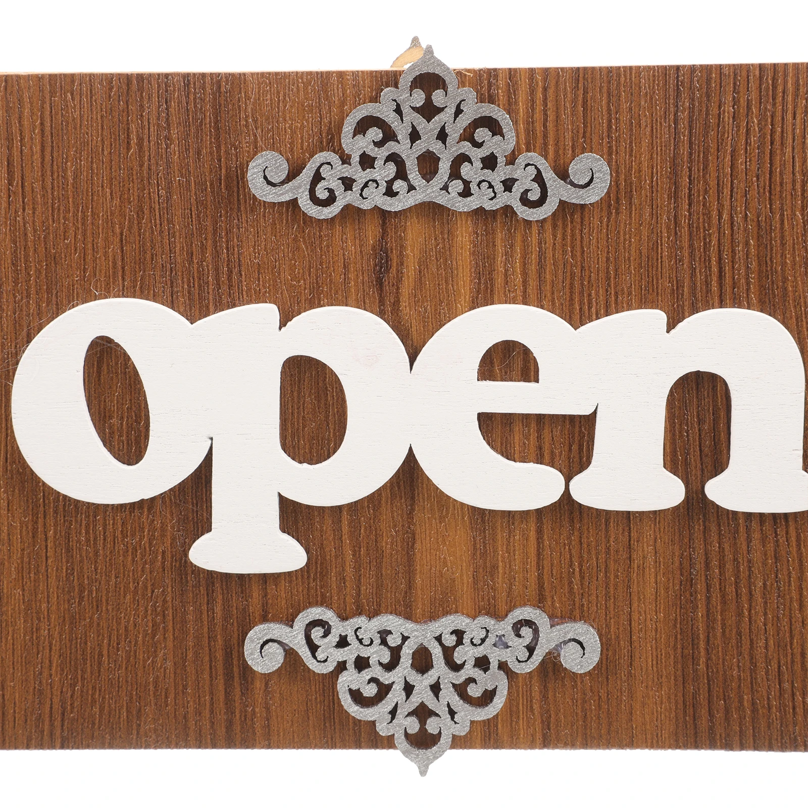 

Wooden Open Closed Sign Double Sided Business Door Decor Hanging Pendant Vintage Shop Bar Open Closed Sign