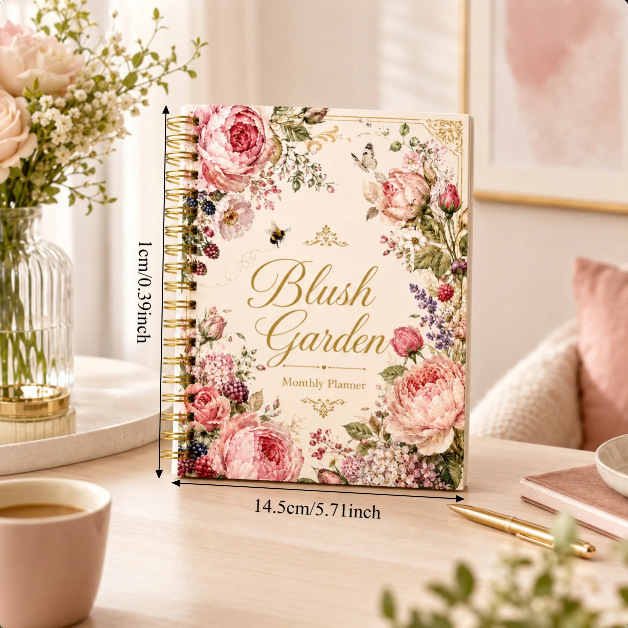 Elegante Bloemige Maandplanner - Garden Journal Planner recensie en prijs