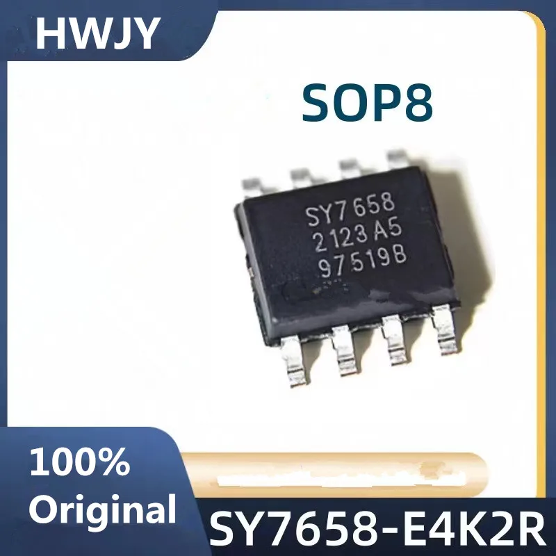 5Pcs 100% New  SY7658-E5K5R SY7658-E2K5R SY7658-E2K2RSY7658-E4K2R SY7658-E5K2R  SOP-8