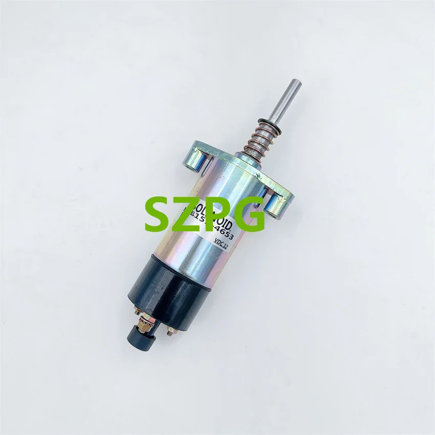 

High Quality 155-4653 E330B E330C 24V Fuel Shut Off Stop Flameout Solenoid Valve For Caterpillar Parts Excavator Accessories