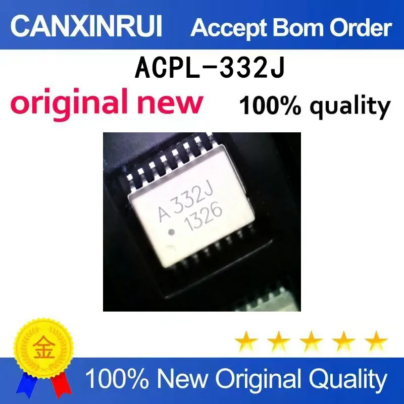 

(5-100 PCS) Brand new original ACPL-332J silk screen: A332J optocoupler 2J patch SOP16 spot chip IC