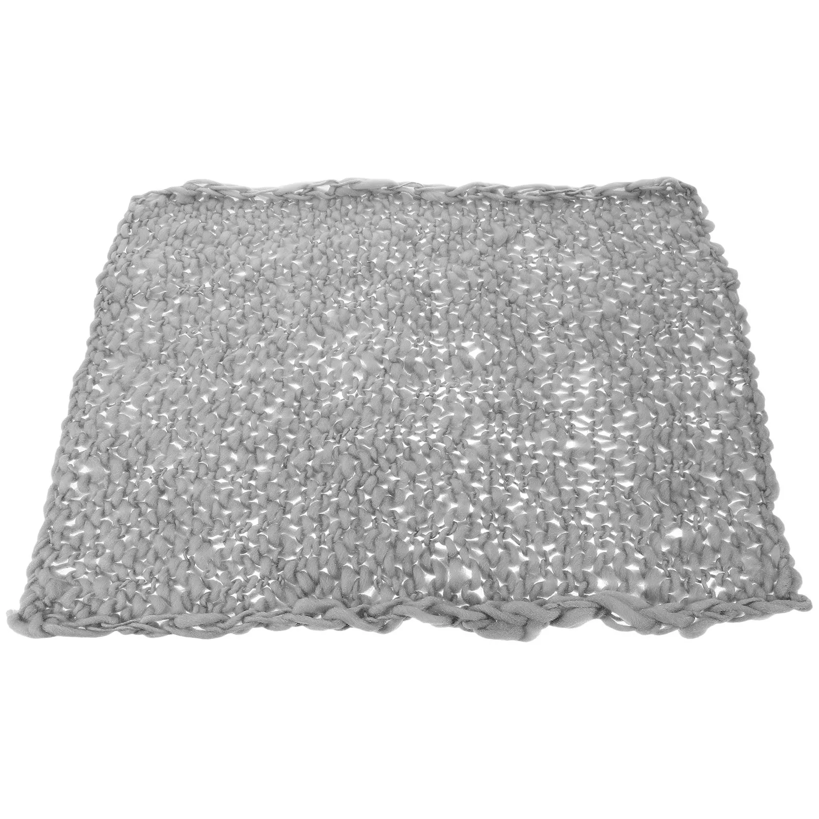 بطانية أطفال من الصوف المحبوك يدويًا، دعامة صور لحديثي الولادة، مريحة ومتينة وقابلة للغسل، وخلفية كبيرة وفريدة من نوعها لالتقاط الصور