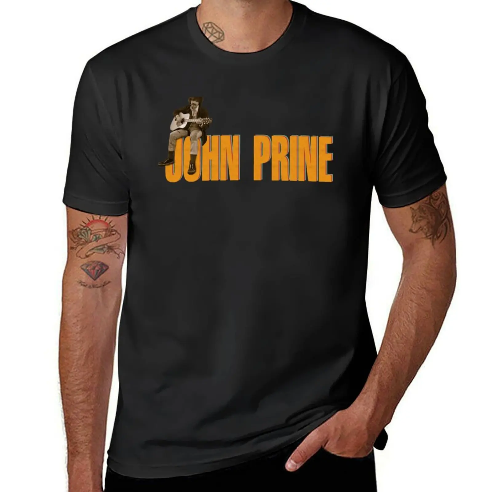 

The Gift of Lament to John Prine lover, American Folk Songs John Breen plays the guitar T-Shirt