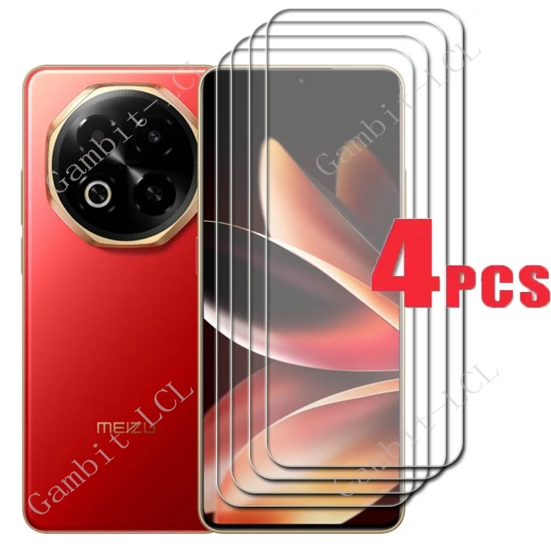 

4 шт. закаленное стекло для Meizu Note 22 5G защитная пленка для MeizuNote22 Note22 16 Note16 MeizuNote16 6.78 Защитная пленка для экрана