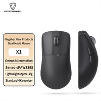 Darmoshark X1 Right-Hand Ergonomic Paw3950 Dual 4k Lightweight Gaming Office Wireless Mouse For Small To Medium Hands Accessory