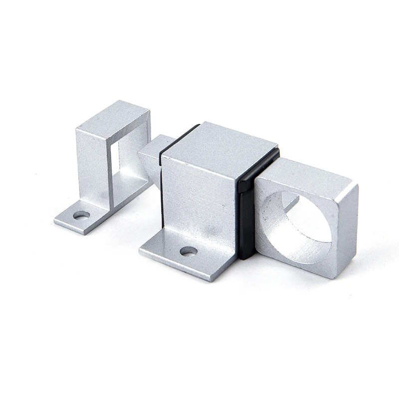Door Bolt Latch Aluminum Alloy Security Automatic Window Gate Spring Bounce Lock