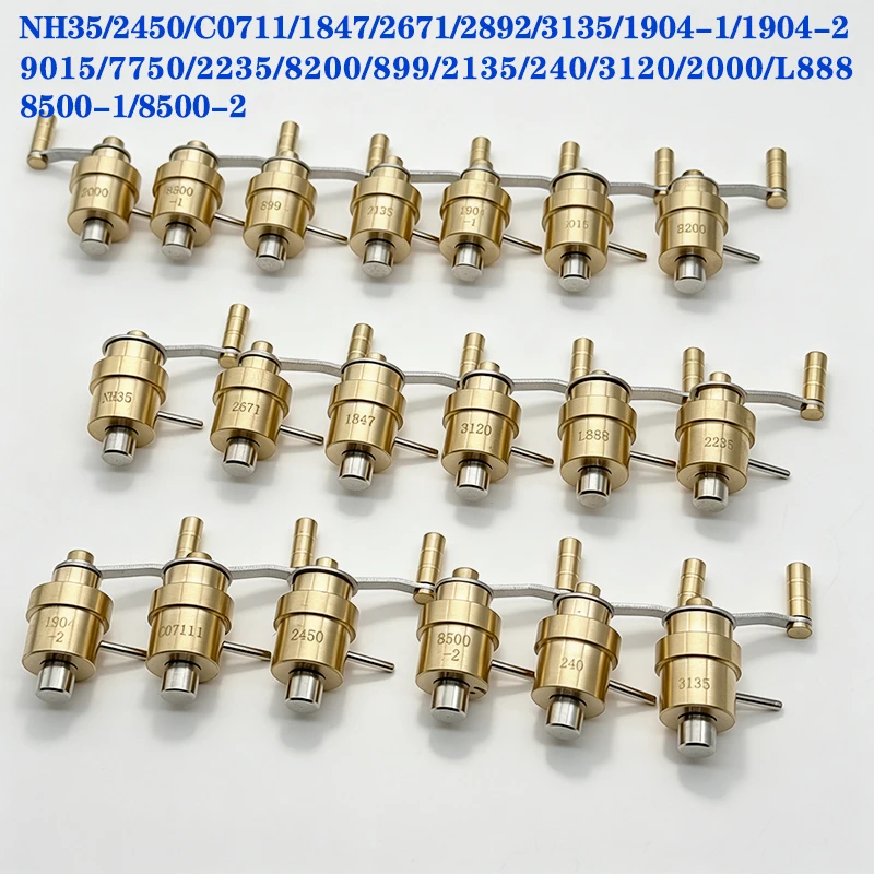 Watch Mainspring Winder Metal Watch Repair Tools NH35 2892 7750 8200 8500 2000 1847 C0711 3135 Mainspring Winder Set