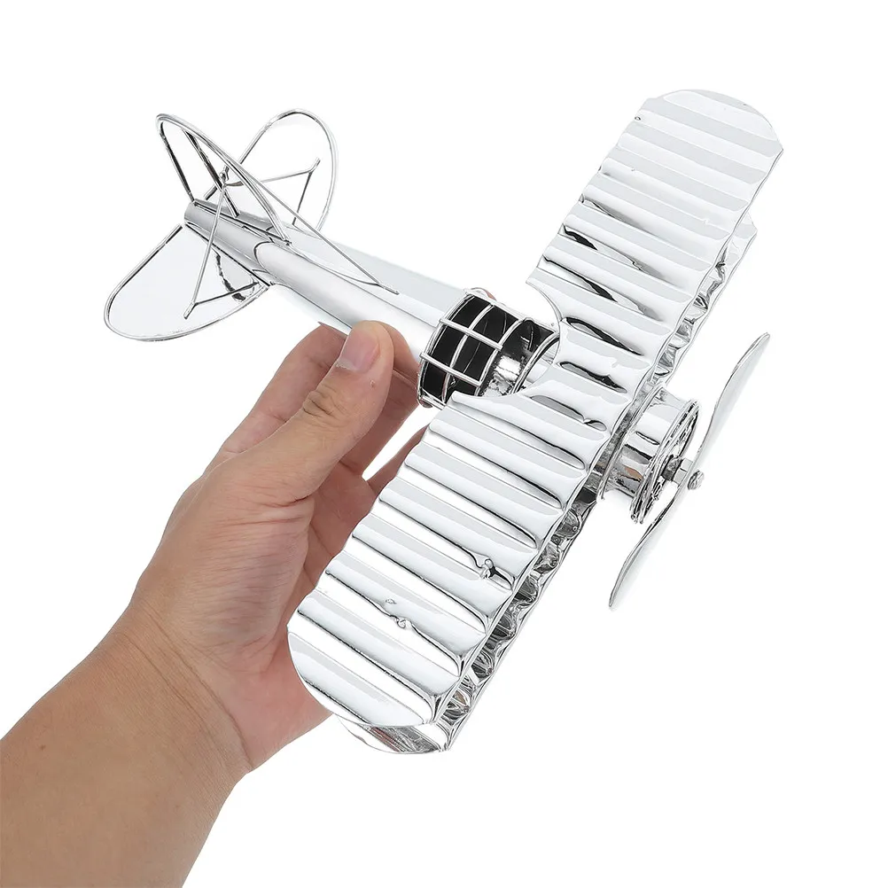 ornamento-de-mesa-de-aviao-de-ferro-retro-decoracao-Unica-de-aeronave-vintage-para-entusiastas-da-aviacao