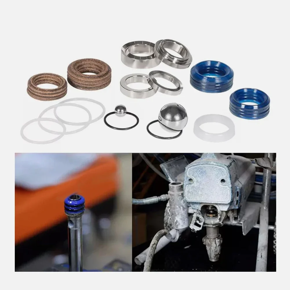 For 1095 For 1595 Airless Paint Sprayer For Rebuilding Sprayers Aftermarket Pump Repair Compact Size Good Sealing Effect