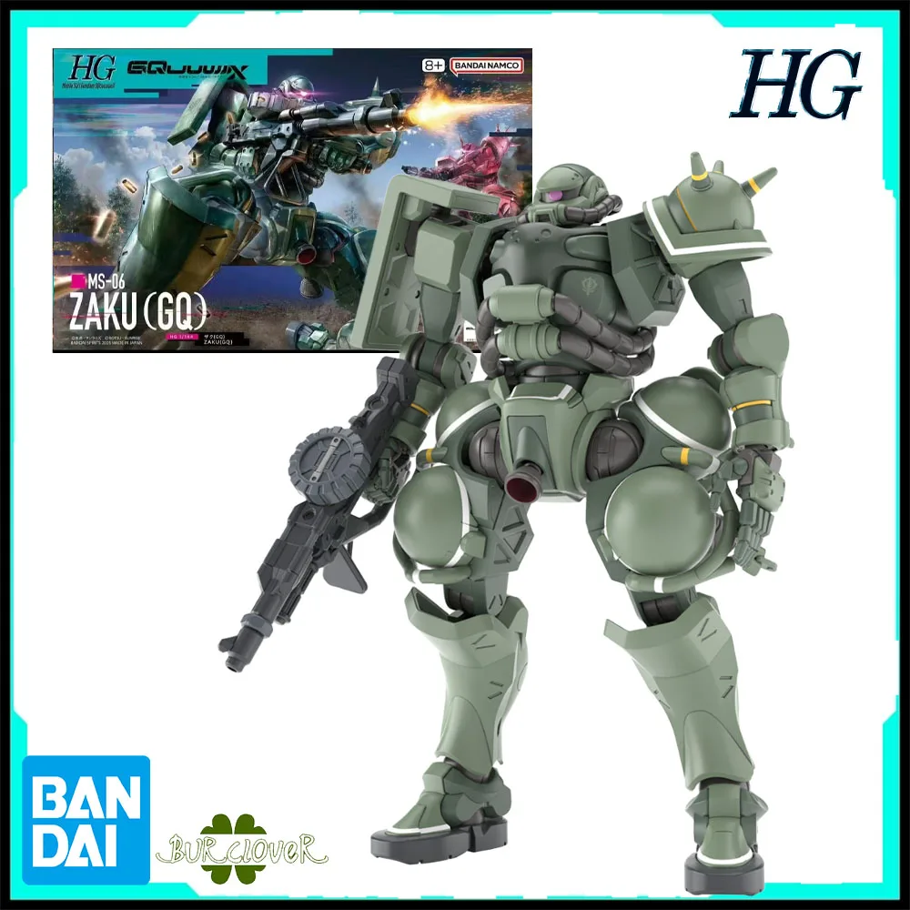 

Bandai Authentic Gundam HG Series GQuuuuuuX 1/144 Шарнирная сборка Zaku (мобильный костюм Gundam: Beyond the Time Battle)