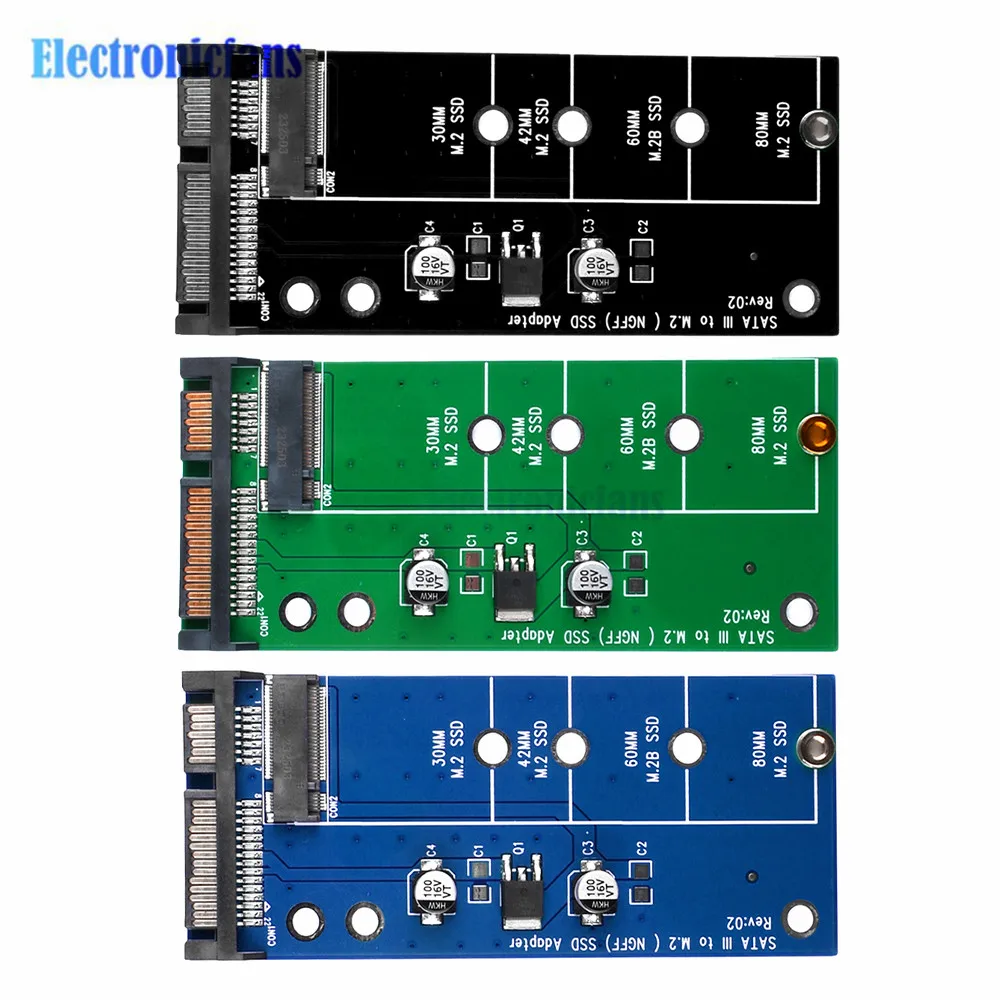 M.2 SATA Adapter Raiser M2 to SATA Adapter M.2 to SATA Adapter M.2 NGFF Converter 2.5