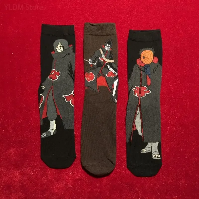 Naruto Kakashi Mens Sock Anti-slip Football Socks Cycling Sports Sock Cotton Socks Sports Hip Hop Couple Socks Birthday Gift