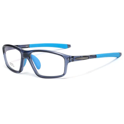 Montura de gafas deportivas antideslizantes ultraligeras ópticas para hombre y mujer TR90, gafas graduadas para miopía con borde completo para gafas al aire libre