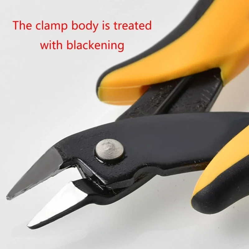 Diagonal Pliers Side Cutting Nipper Electronic Wire Cutters Outlet Mini Scissors Plastic Handle Models Hand Tool