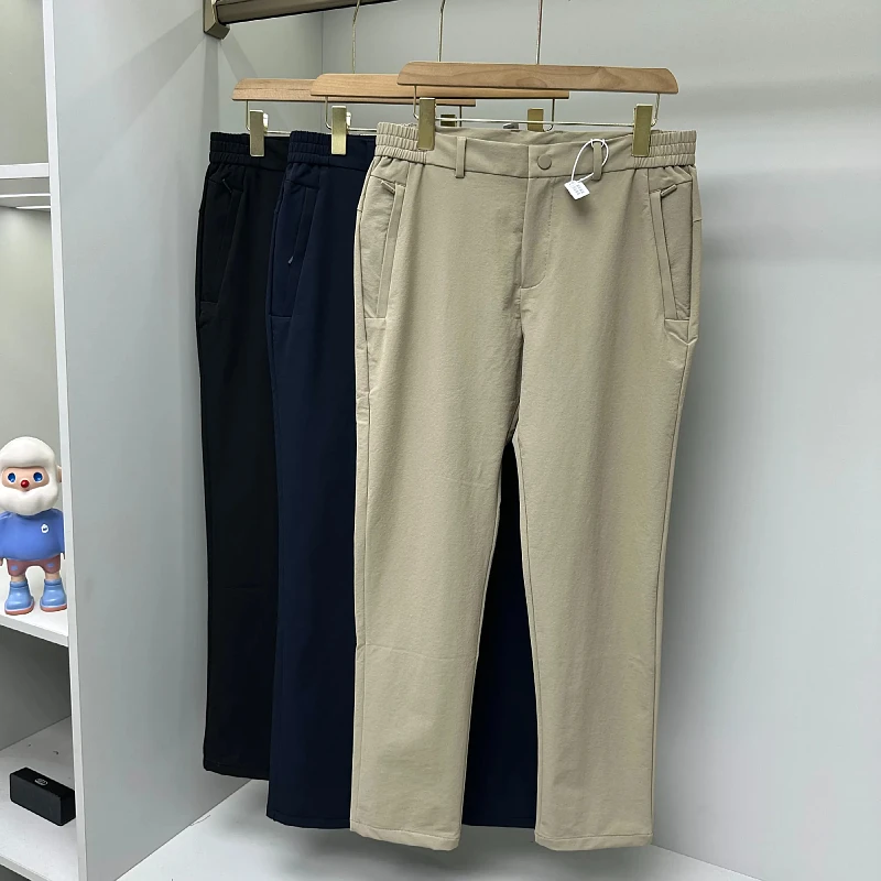 

Уличные повседневные брюки из водонепроницаемого нейлона с защитой от разрывов, с карманами на молнии, прямого кроя, для молодежи, на осень