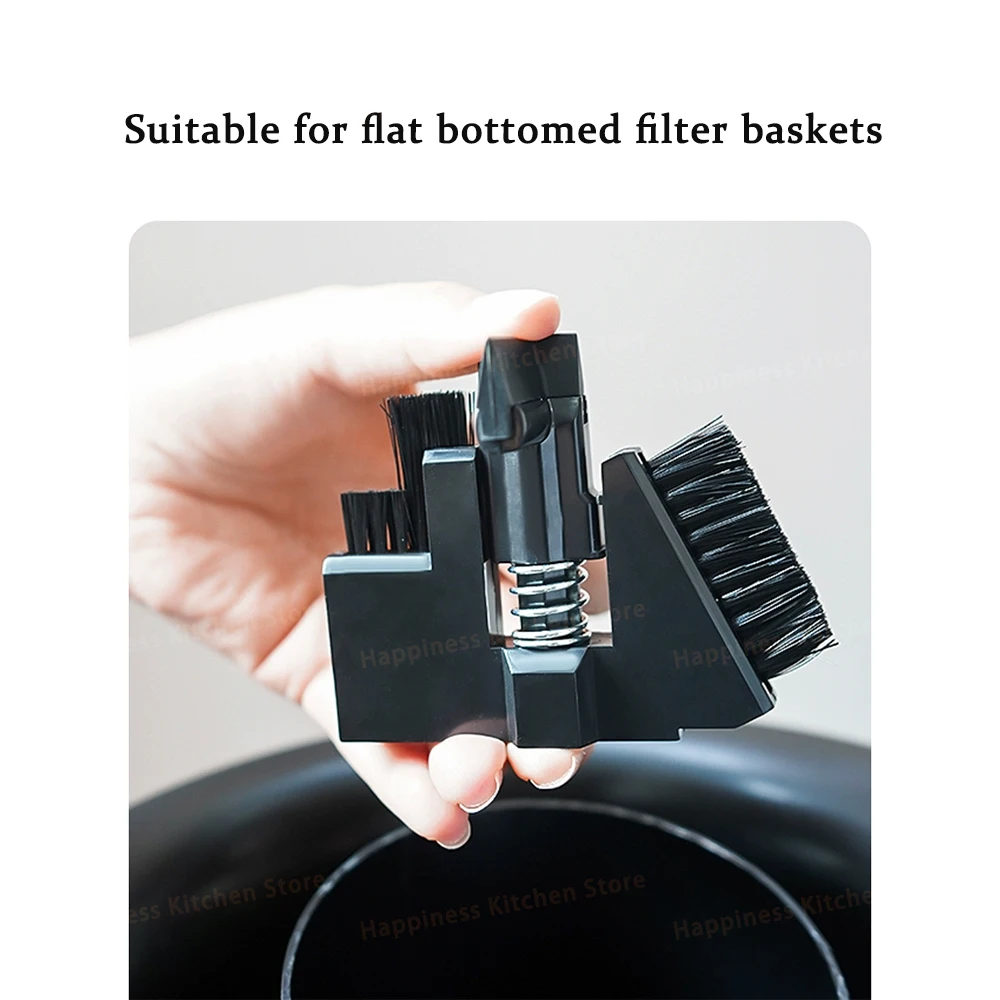 Electric Coffee Portafilter Cleaner 58mm Portafilter Cleaner 58/58.5MM Double-cup Coffee Filter Commercial Cleaner For Cafe