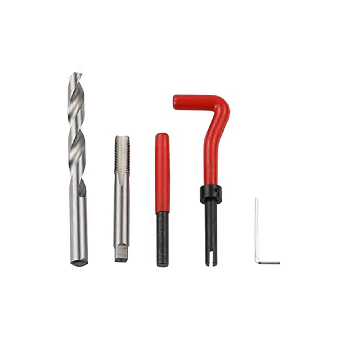 Imagem -04 - Kit de Reparo de Rosca Métrica Conjunto de Inserção de Reparo de Rosca Inserções de Fio M12 x 1.25 mm 15 Pcs