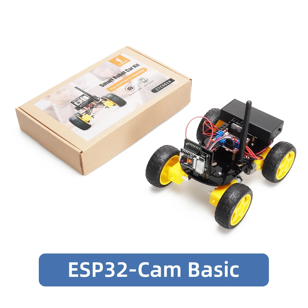 ESP32 Cam Smart Robot Car Kit for Arduino Project with Super ESP32 Wifi Camera Programming Coding Robotics Educational Kits