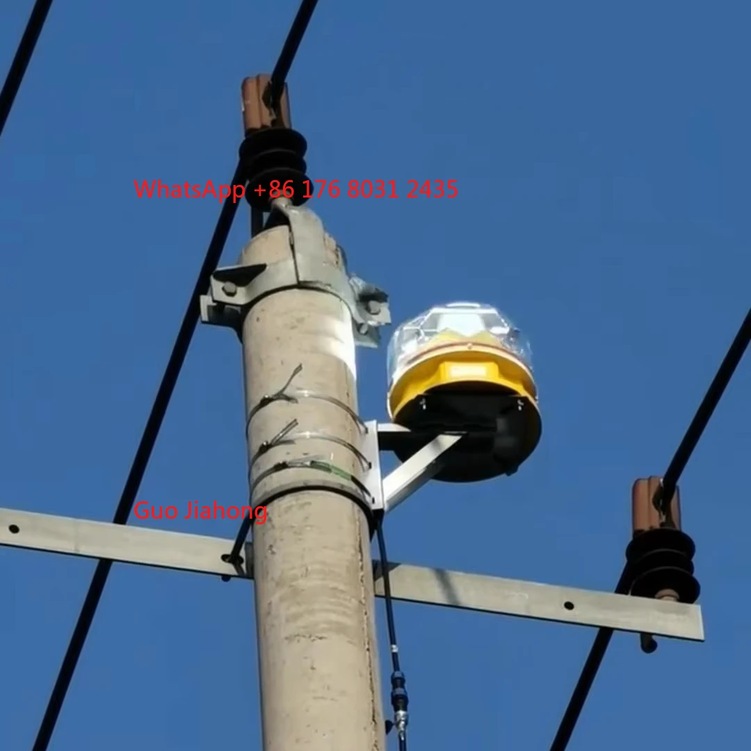 

Aviation warning obstruction light medium intensity 20000cd white light during the day & twilight, 2000cd white light at night