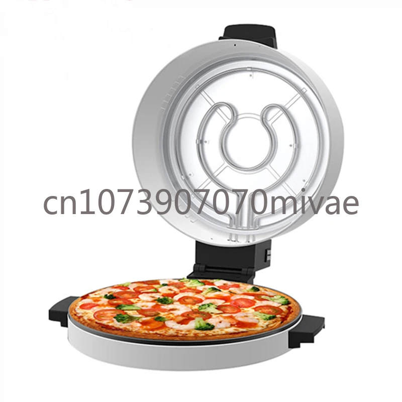 1800W Electric Arabic Bread Maker Household  Steak Pan Machine Countertop Pizza Oven with Non-stick Bakeware