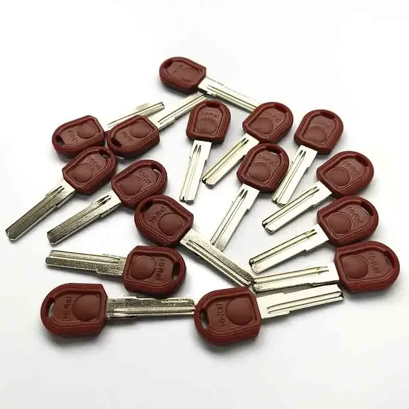 5-100 Pcs LM Hi-Rel Copper 2 Groove Master Key Blank Home House Bedroom for Padlock RV Door Lock Uncut Locksmith Tool